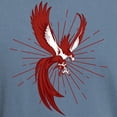 thumbnail image 3 of CafePress - Alpha Sigma Phi Phoenix T Shirt - Mens Comfort Colors Shirt, 3 of 5