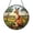 Stained Glass 5.9 Inch, variant on Kangaroo Stained Glass Style Panel, Outback Wildlife Decorative Window Art
