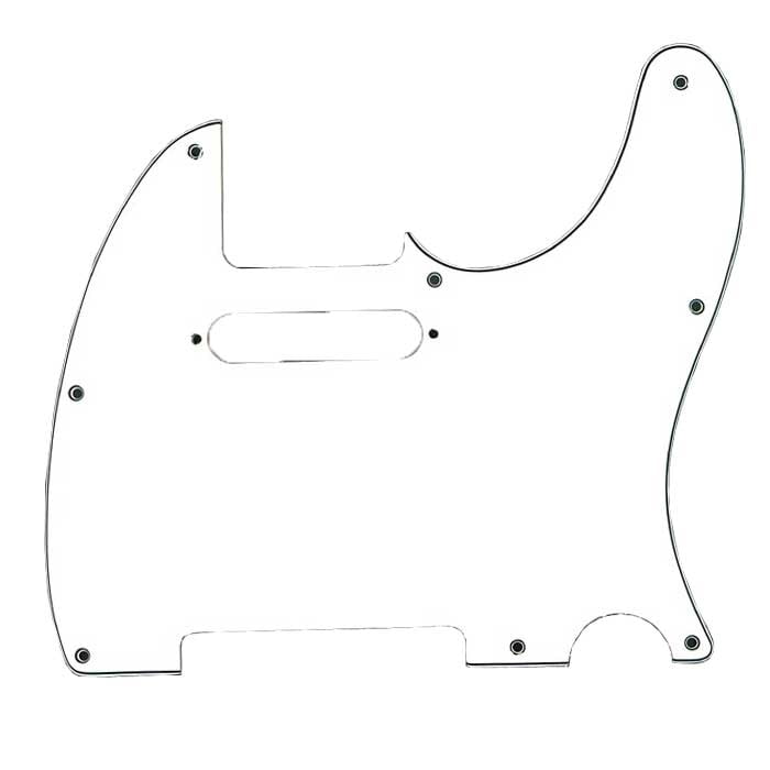 Fender Pickguard, Telecaster, 8-Hole Mount, Parchment, 3-Ply
