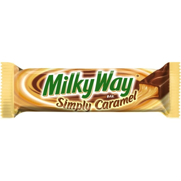 Milky Way Simply Caramel Milk Chocolate Candy Bars, 1.91 Oz Walmart