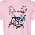 thumbnail image 4 of Inktastic French Bulldog Portrait with Sunglasses T-Shirt, 4 of 5