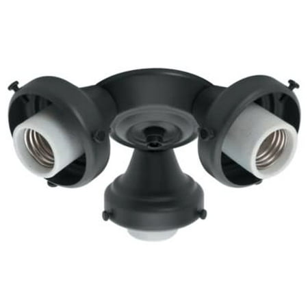 

Hunter 9913 Multi Arm Fitter 3 Light Ceiling Fan Light Kit - Black