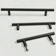 thumbnail image 6 of Matte Black Cabinet Pulls & Dresser Handles Stainless Steel Hardware 15 Pack 3 3/4'', 6 of 9