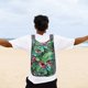 thumbnail image 1 of Mochila plegable unisex ligera para deportes al aire libre, para acampar y hacer senderismo, con borde y impresión personalizable, mochila de viaje fácil Mochila para exteriores hecha de tela, 1 of 7