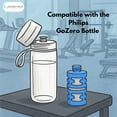 thumbnail image 3 of Nispira Activated Carbon Water Filter Replacement Compatible with Philips GoZero Fitness Water Bottle, 3 Pcs, 3 of 7