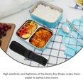 thumbnail image 1 of 10pcs Lunch Bento Box Straps Elastic Bento Fixing Bands Lunch Container Box Straps, 1 of 1