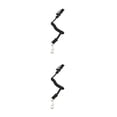 thumbnail image 3 of Soidarity Accesorio de fijación de cuerda de remo de canoa, palas simples antipérdida, cuerdas de resorte, accesorios de fijación flexibles, Negro 2piezas, 3 of 6