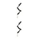 thumbnail image 1 of Eigraketly Accesorio de fijación de cuerda de remo de canoa, palas simples antipérdida, cuerdas de resorte, accesorios de fijación flexibles, herramienta Negro 2piezas Eigraketly CBP203774, 1 of 6