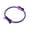 Purple, variant on sunsanly Pilates Ring Anti-slip Handle Pelvic Floor Muscle Trainer Thigh Workout Toner Elastic Resistance Band Pilates Circle Home Gym Fitness Equipment