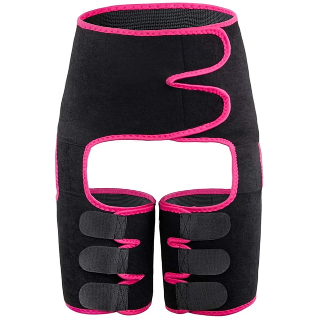Cinturón de cintura y pierna de una pieza - rojo rosa - XL Adepaton LL-2406-4