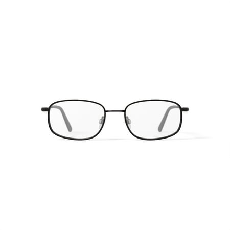 EasyTwist Men's CT132 Square Prescription Eyeglasses with Case, Gray