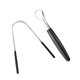 thumbnail image 3 of 4 Piezas Raspadores De Lengua,Reducen El Mal Aliento Raspadores De Lengua Para Adultos Niños Raspadores De Lengua De Metal De Acero Inoxidable Limpiadores Cepillos Lengua Limpia Oral, 3 of 5