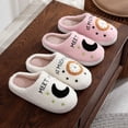thumbnail image 5 of Binhe Women Slippers Meet Me At Midnight Slippers Slippers Embroidered Plush Indoor Outdoor Slippers Couple Shoes Multiple Colors Available with Anti Slip to Comfortable of Versatile and Fashionable, 5 of 8