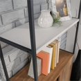 thumbnail image 3 of Pemberly Row Modern Engineered Wood Bookcase in Brown/Sindoori Mango/White, 3 of 14