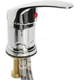 thumbnail image 1 of Kit de grifo de barbería, cuenco para champú de ducha, grifo de agua para el hogar, salón de spa, mezclador frío y caliente para cama o unidad de lavado trasero (plata) esquí esquí Gafas de esquí, 1 of 5
