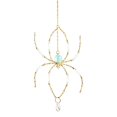 thumbnail image 2 of SMKE Halloween Spider Wind Chime,Acrylic Suncatcher Hanging Ornament,Gothic Home Accent,Sparkling Bead Frame Ornament,Spooky Festive Decor,Bedroom Wall Hanging,Party Scene Decor, 2 of 7