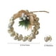 thumbnail image 3 of Decoración navideña | Mini corona de 14cm con ramas y bayas blancas | Ideal para puertas, ventanas, regalos | Versátil y decorativa, 3 of 6