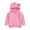 Hot Pink, variant on Herrnalise Kids Hoodies Bear Ears Baby Boys Girls Hoody Children Pullover Outerwear rollbacks