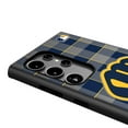 thumbnail image 4 of Keyscaper Milwaukee Brewers Plaid Galaxy Magnetic Bump Case, 4 of 7