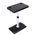 thumbnail image 2 of Porfeet Car Seat Tray Lift Table,360° Rotating Adjustable Height 18.9-28.7 Inches Car Desk,Foldable Strong Load Capacity Pneumatic Lift Table,Compatible with 99 Cars Car Rear Desk, 2 of 13