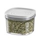 thumbnail image 1 of Contenedores de especias de cocina en frascos sellados con compartimentos divididos, diseño apilable, tapa deslizante de fácil acceso, caja de almacenamiento para especias y refrigerios., 1 of 8