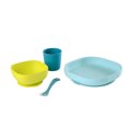 thumbnail image 3 of Set de 4 unidades con ventosa de silicona, color pavo real, de Meal Set Beaba, 3 of 5