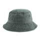 thumbnail image 1 of Qarigey Nuevo sombrero de pescador plegable, sombreros de cubo de mezclilla lavados, gorras de moda Unisex, gorra de cubo de Panamá para hombres y Sombreros Verde oscuro Qarigey AP000859-02, 1 of 6