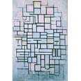 thumbnail image 1 of Composition Number 6-Mondrian - CANVAS OR FINE PRINT WALL ART, 1 of 1