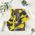 thumbnail image 5 of Coolnut 3 PCS Towel Fashion Yellow Brown Black Gray Camo Cotton Bath Towel Set (1 Bath Towel, 1 Hand Towel, 1 Washcloth) for Bathroom, Super Soft and Quick Dry Towels, 5 of 6