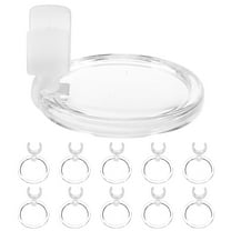 RENACLIPY Back to School Drill Pen Magnifier Transparent 10Pack 1.8In Practical Design