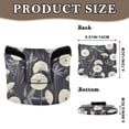 thumbnail image 2 of Haosy Elegant Cream Dandilion Golf Mallet Putter Cover Strong Magnetic Leather Golf Club Headcover Closure, 2 of 6