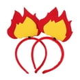 thumbnail image 1 of 2 diademas de llamas de fuego: diademas de fuego, tocado para disfraz de carnaval, accesorios para el cabello para Halloween, cosplay y fiestas., 1 of 8