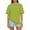 Fluorescent Green, variant on Women Crewneck Short Sleeve Relaxed Fit T Shirt Classic Pullover Top Soft Cotton Casual Tee for Daily Wear Blue L