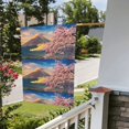 thumbnail image 5 of Easygdp Cherry Blossoms Garden Flag Yard Flag Welcome Flag, Double-Sided, Weather Resistant for Outdoor Decor - 12.5"x18", 5 of 9