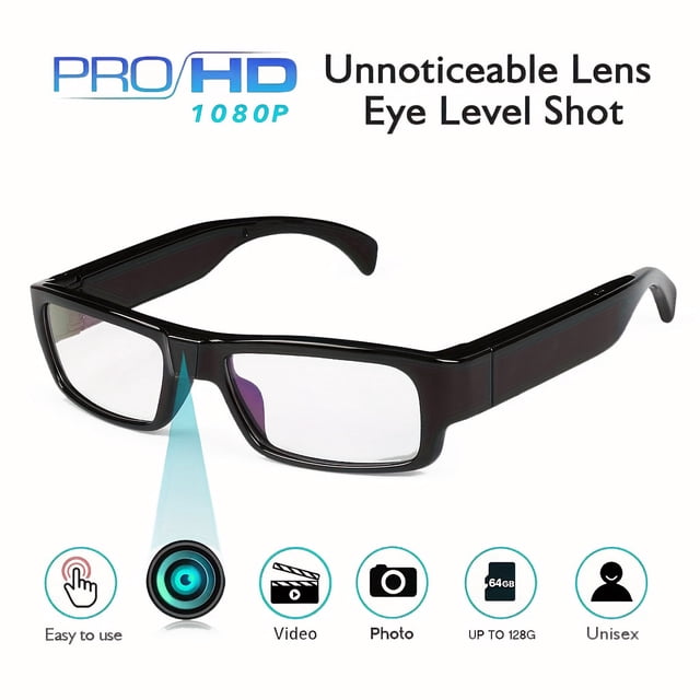 HD 1080P Glasses Camera Video Driving Record Cycling Video Smart Glasses With Eyewear Camcorder For Outdoor Mini Camera