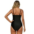 thumbnail image 4 of Maternity One Piece Swimwear Front Cross Pregnancy Swimsuit Bathing Suit Maternity Bikini, 4 of 7