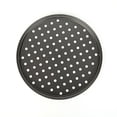 thumbnail image 1 of Youkk Round Mesh Tray with Holes Shortbread Making Tool Non-stick Baking Pan Practical Oven Frying Mold for Restaurant 32CM, 1 of 6