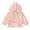 a-Beige6515, variant on FINALGANG Girls Kids Floral Print Hooded Jacket Lightweight Windproof Full Zip Closure Cute Flower Pattern Coat For Daily Outdoor Wear Green 3-4 Years