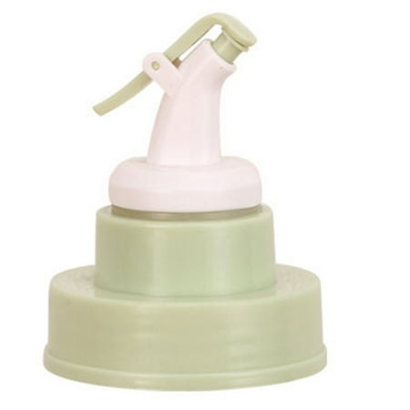 

iaksohdu Flip Top Liquor Dispenser Nozzle Oil Wine Vinegar Bottle Pourer with Lid Stopper