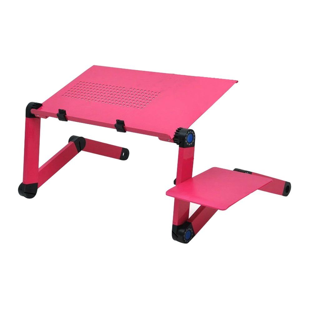 Joywa 360° Degree Foldable Laptop Desk Table Fans Stand Portable Desk Bed bed laptop table Sofa