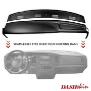 DashSkin 2 Piece Molded Dash Cover Kit for 02-05 Dodge Ram in Black (USA Made)