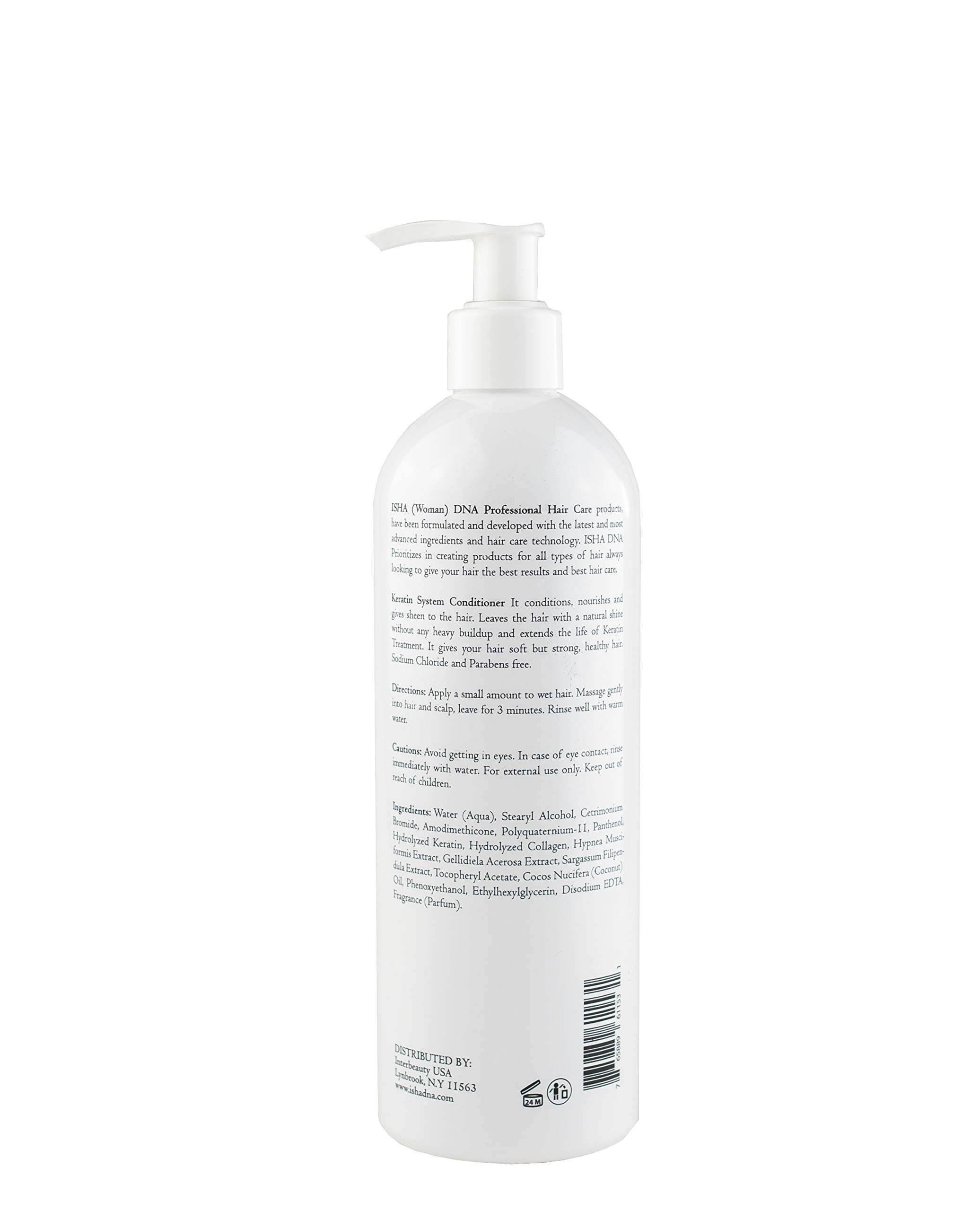 ISHA DNA Keratin System Conditioner 16 oz.