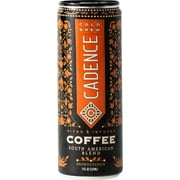 Cadence Cold Brew Nitro-Infused South American Blend Coffee-Low Calorie & Naturally Sweet- Case Pack of 12