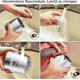 thumbnail image 5 of Stainless Steel Ashtray with Lid, Modern Portable Tabletop Ashtray, 304G, 5 of 5