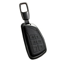 For Chevrolet Key Fob Cover Leather Car 2021-2024 Suburban Tahoe Yukon Denali Sierra Silverado Buick Envision Avenir 6 Buttons