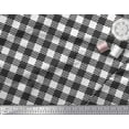 thumbnail image 2 of Soimoi Poly Georgette Fabric Gingham Check Fabric Prints by Yard 52 Inch Wide, 2 of 3