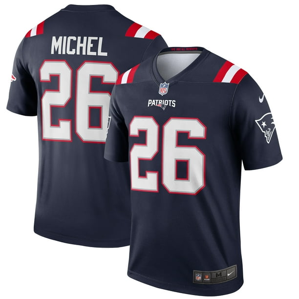 Sony Michel New England Patriots Nike Legend Jersey - Navy