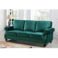 thumbnail image 7 of Uspridefurniture Feingold 3Pcs Velvet Living Room Set, Green, 7 of 7