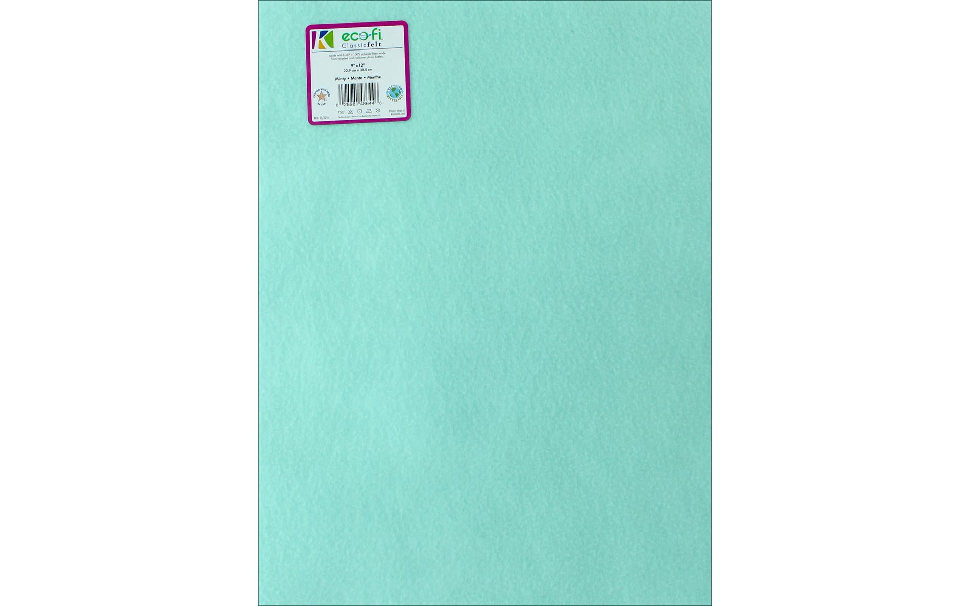Kunin 9" x 12" Rainbow Classic Minty Felt, 1 Each