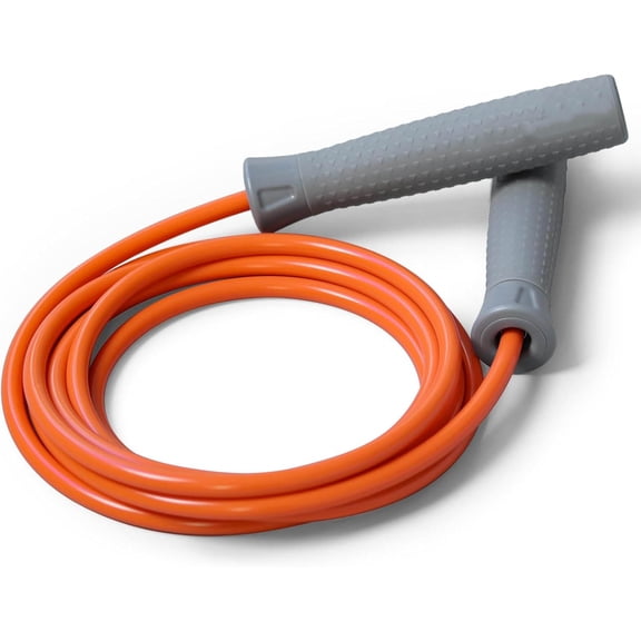 Weighted Jump Rope with Durable Cable, Ergonomic Grip and Ball Bearing, Adjustable for High-Intensity Training
